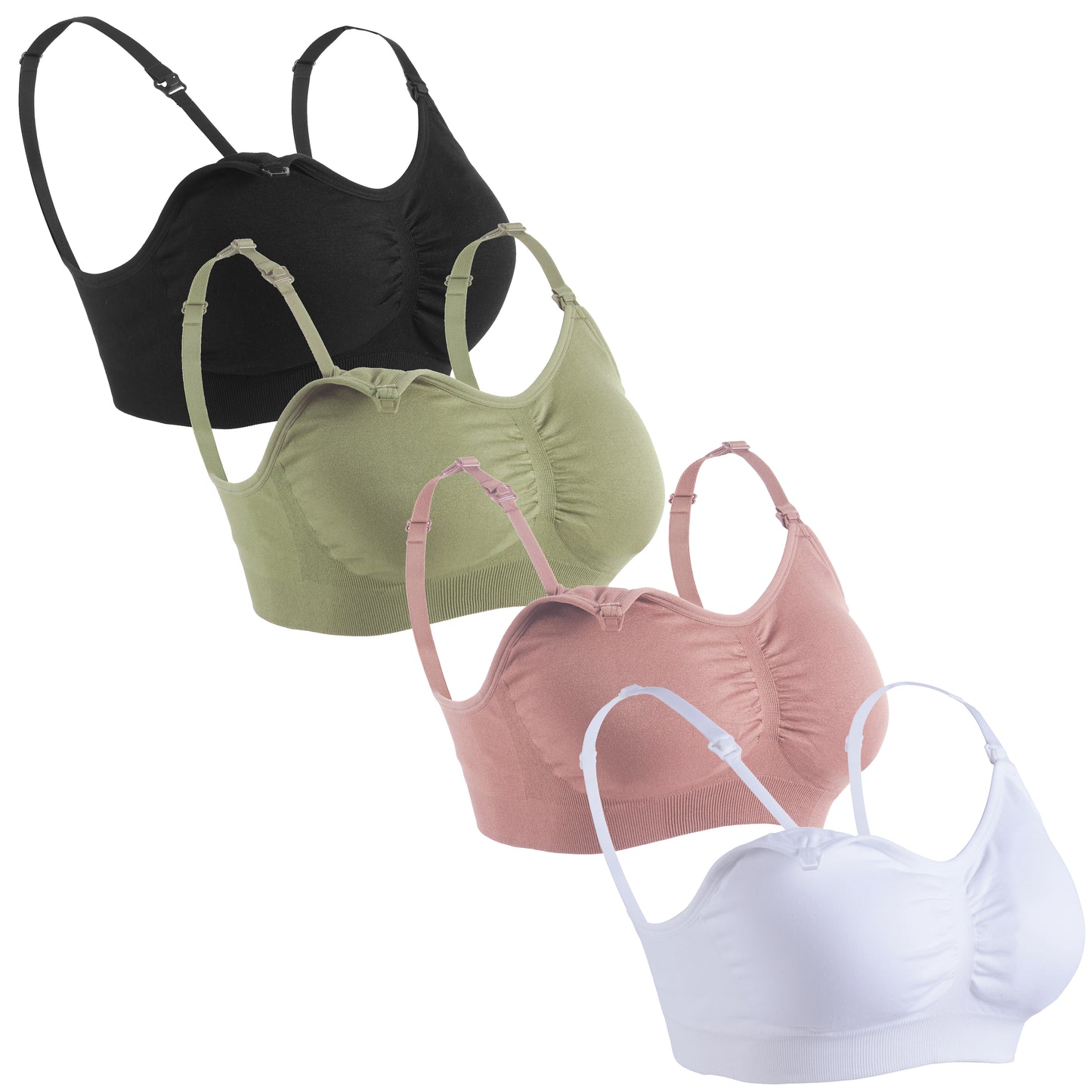Classic Nursing Bra – Comfortable, Soft Support & Easy Nursing Access