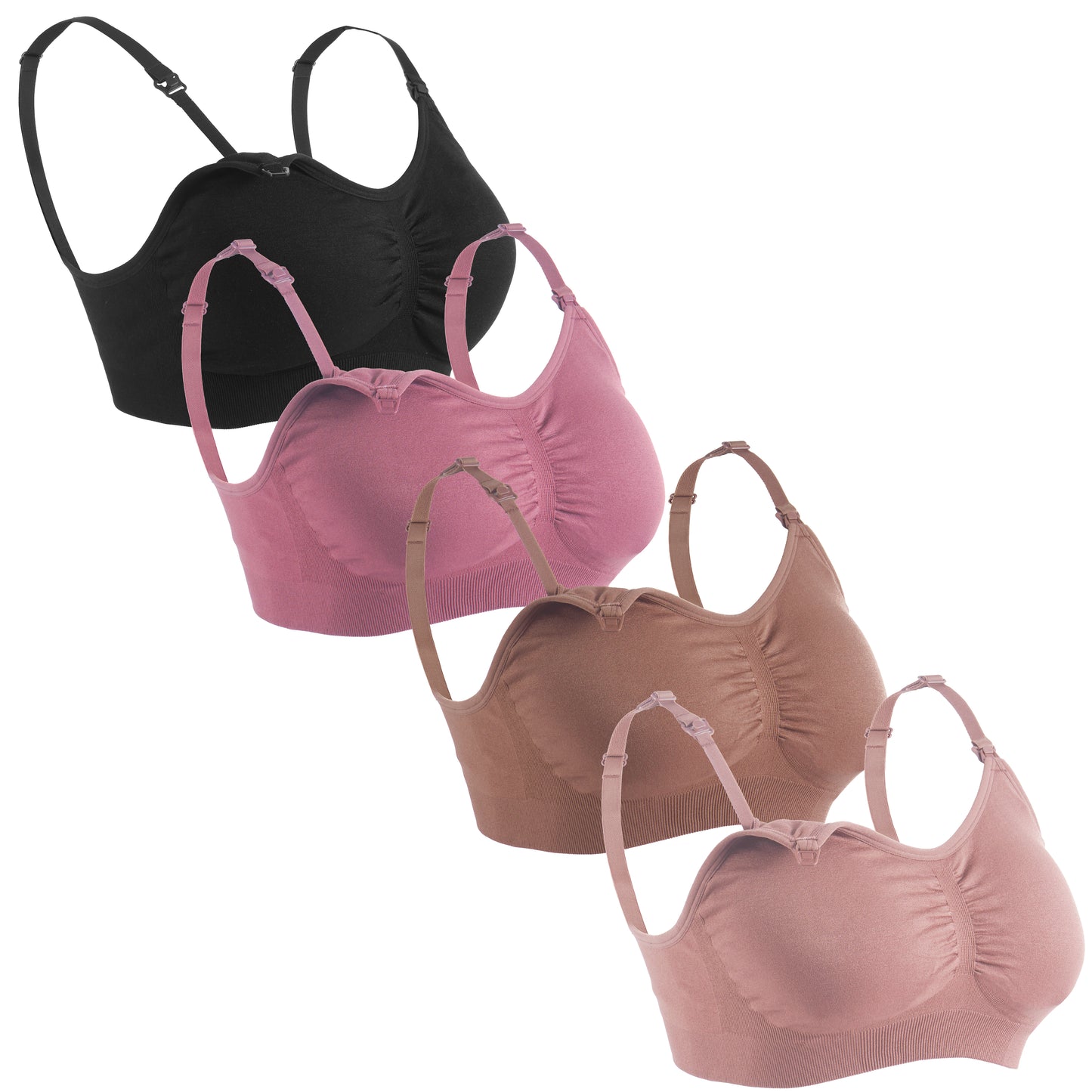 Classic Nursing Bra – Comfortable, Soft Support & Easy Nursing Access
