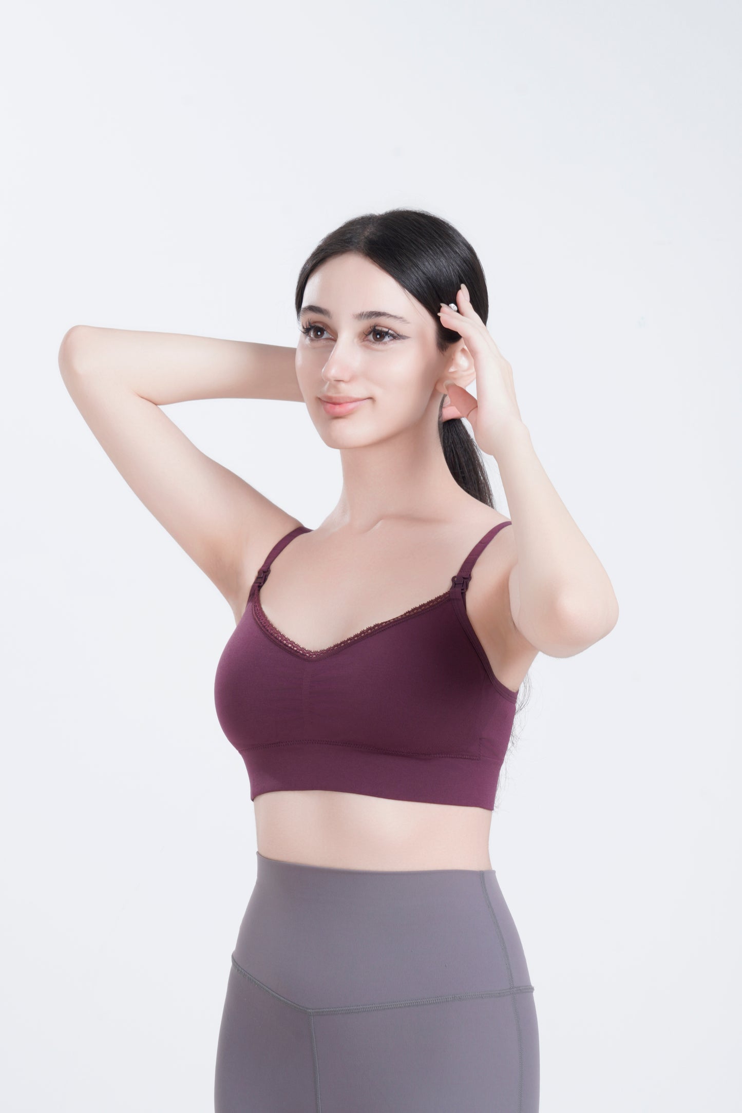Classic Lace Trim Nursing Bra Packs – Easy Feeding & All-Day Comfort