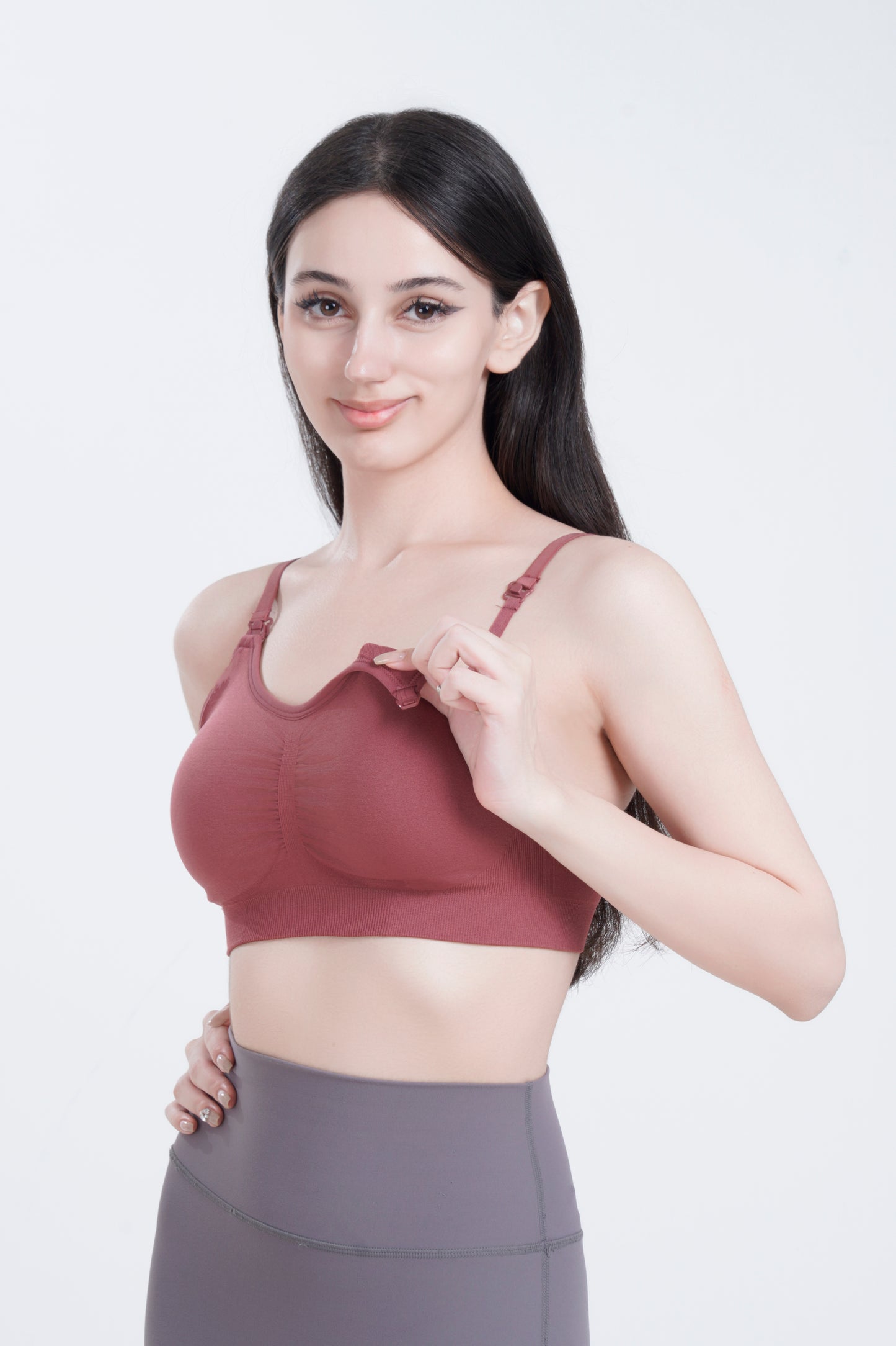 Classic Nursing Bra – Comfortable, Soft Support & Easy Nursing Access