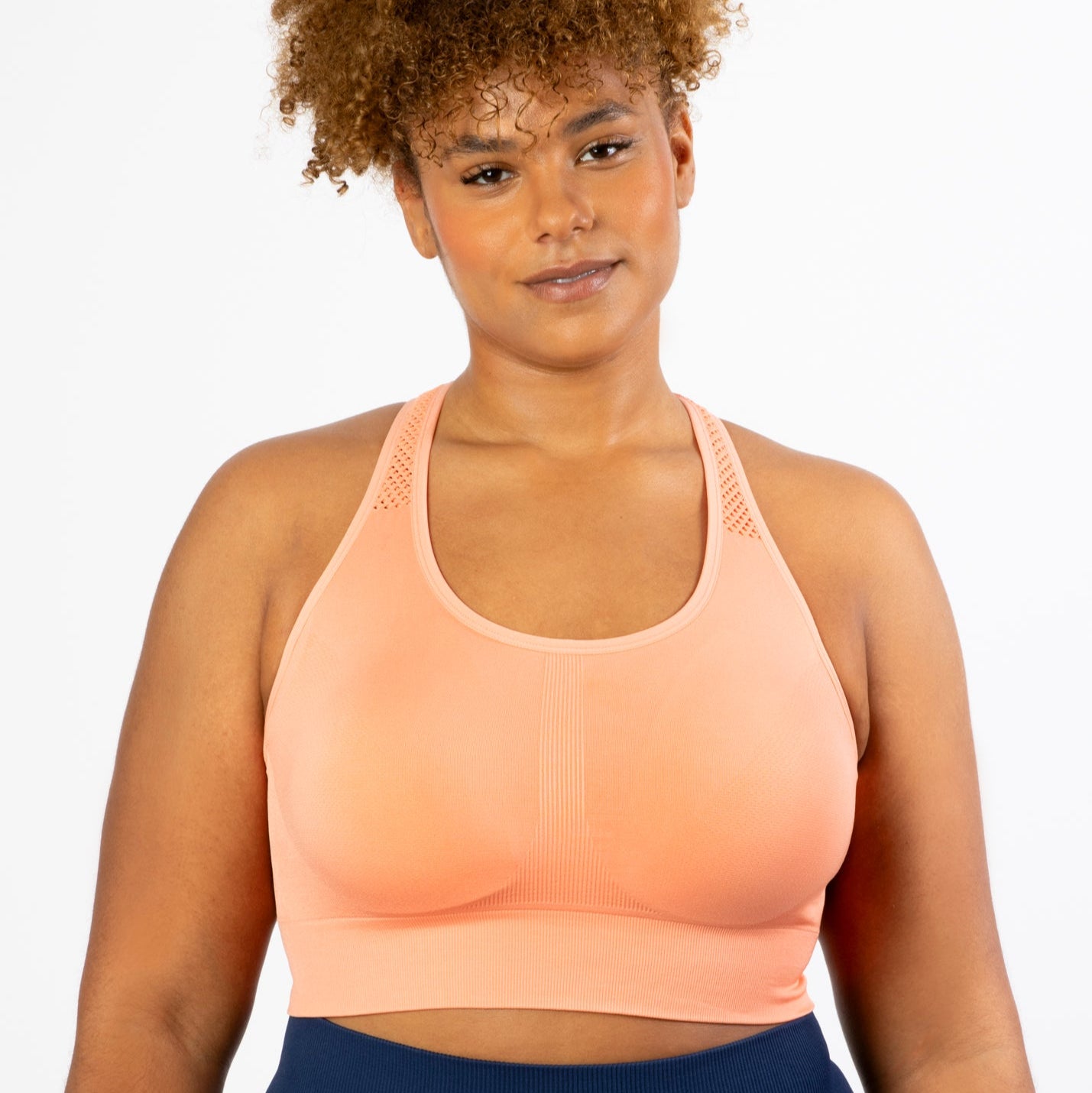 Women's Plus Size Wire free Active Seamless Sports Bra