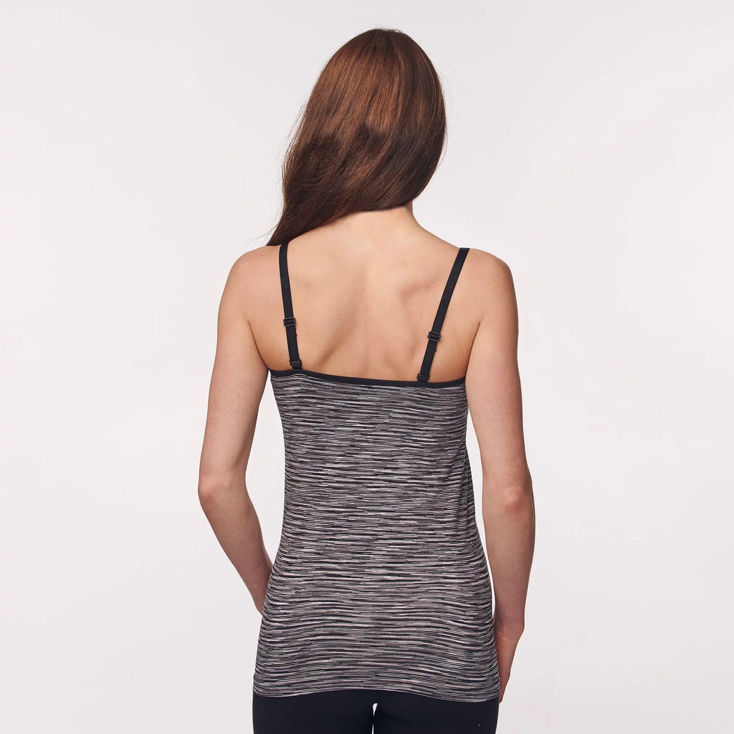 Under Control |3Pack Maternity Nursing Breastfeeding Camisole, Pregnant Women Cami Tank Tops, Seamless (Black, White, Grey) Under Control