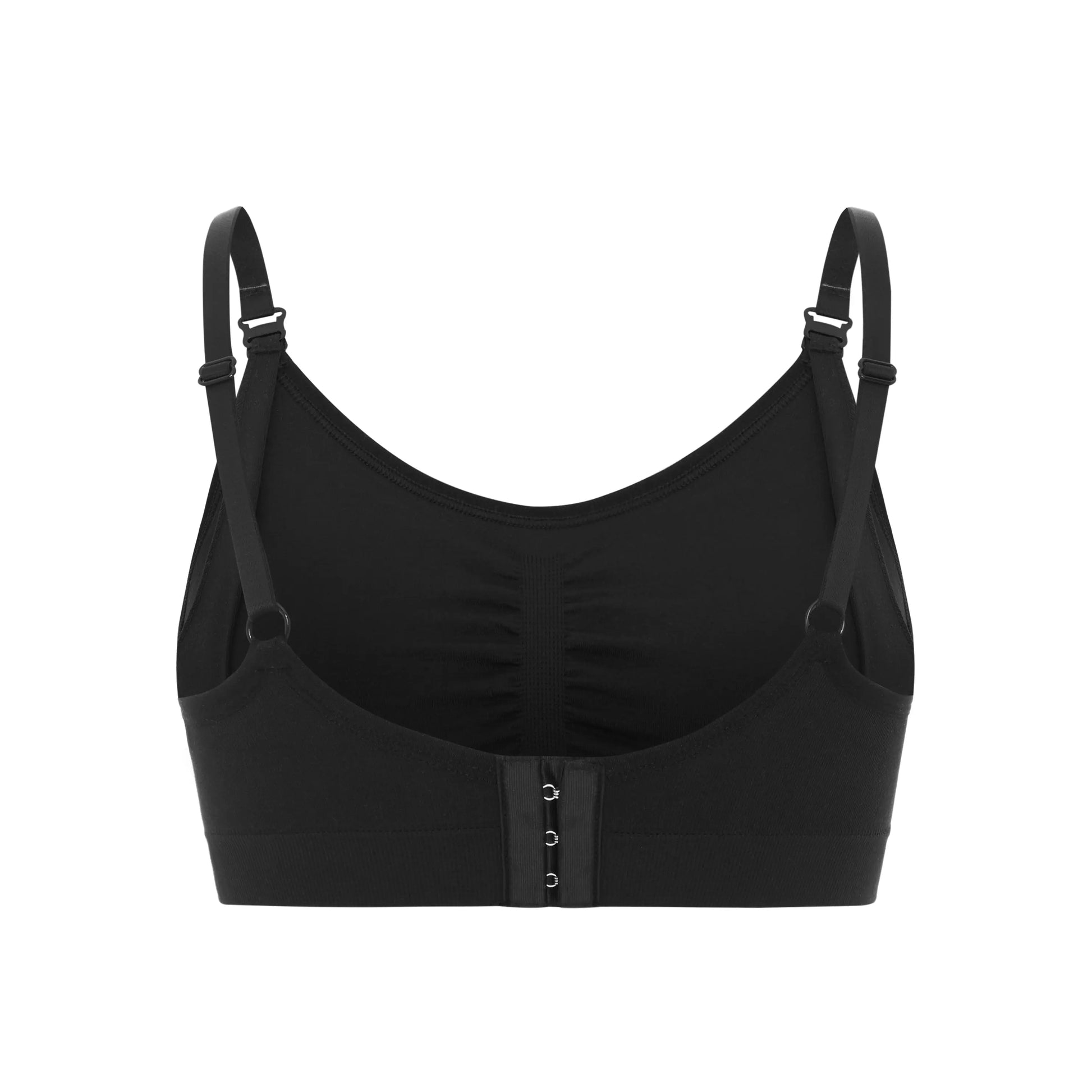 Under Control | 3 pack Nursing Bra Super Soft and Comfy, Comes with Free Hook & Eye Extension Pad (Black, Sand, Heather Grey) Under Control