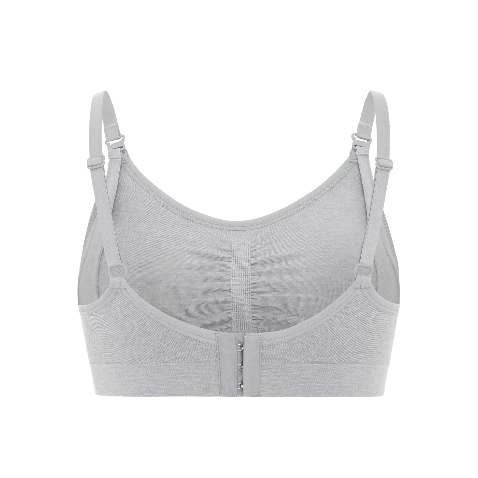 Under Control | 3 pack Nursing Bra Super Soft and Comfy, Comes with Free Hook & Eye Extension Pad (Black, Sand, Heather Grey) Under Control