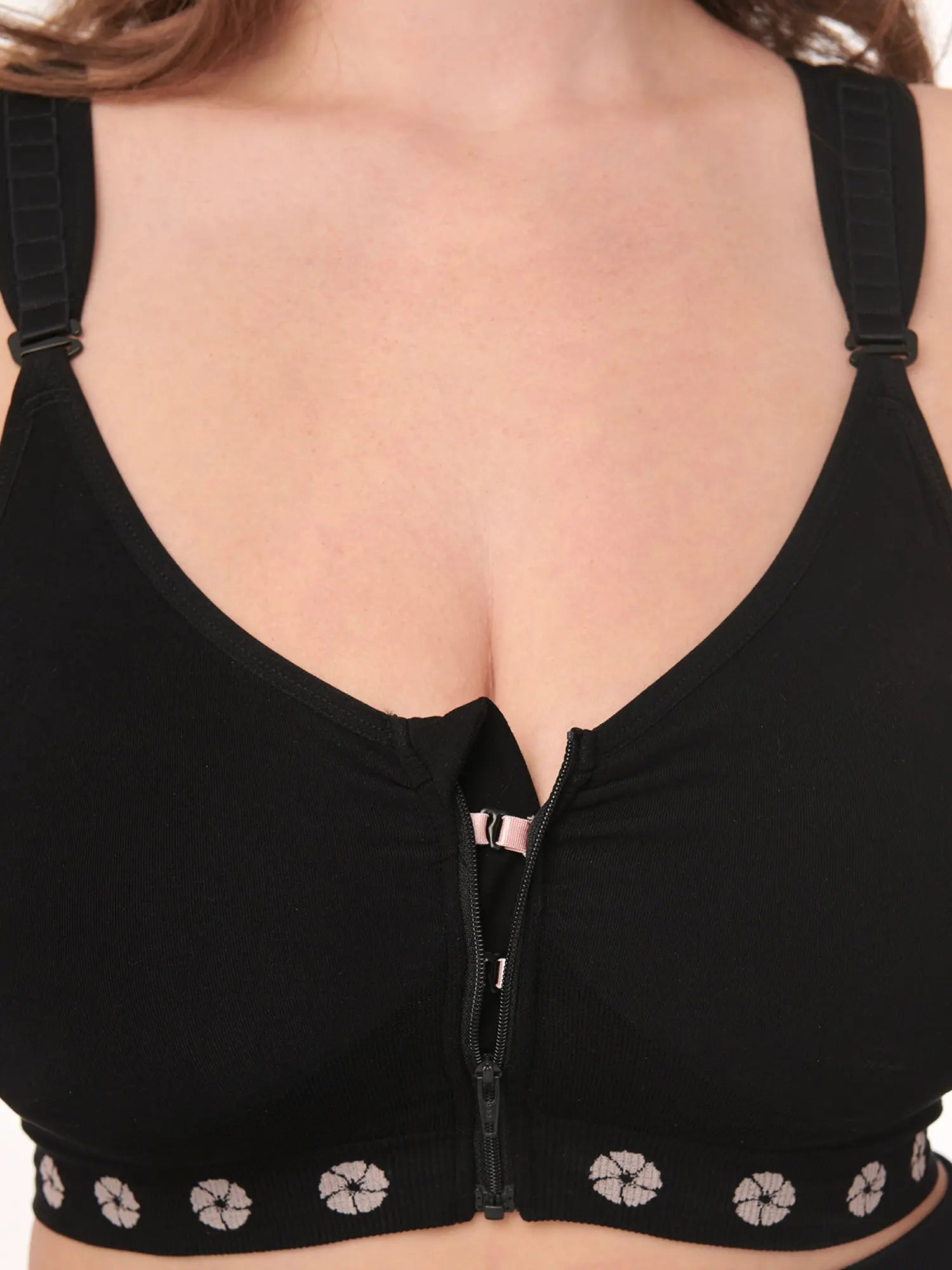 Under Control| Post-Surgical Bra – Designed for Breast Surgery Recovery & Comfort (Black) Under Control