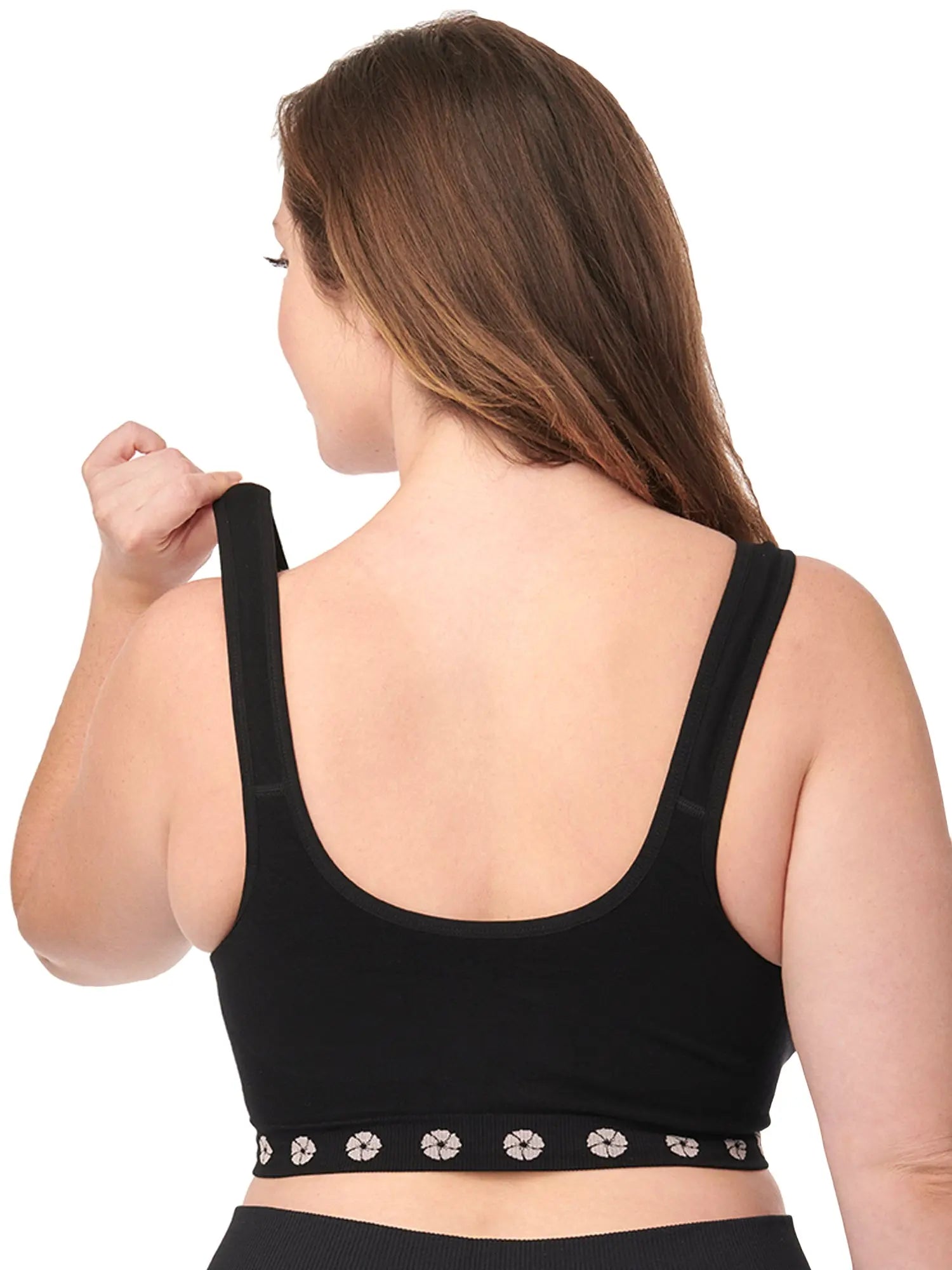 Under Control| Post-Surgical Bra – Designed for Breast Surgery Recovery & Comfort (Black) Under Control
