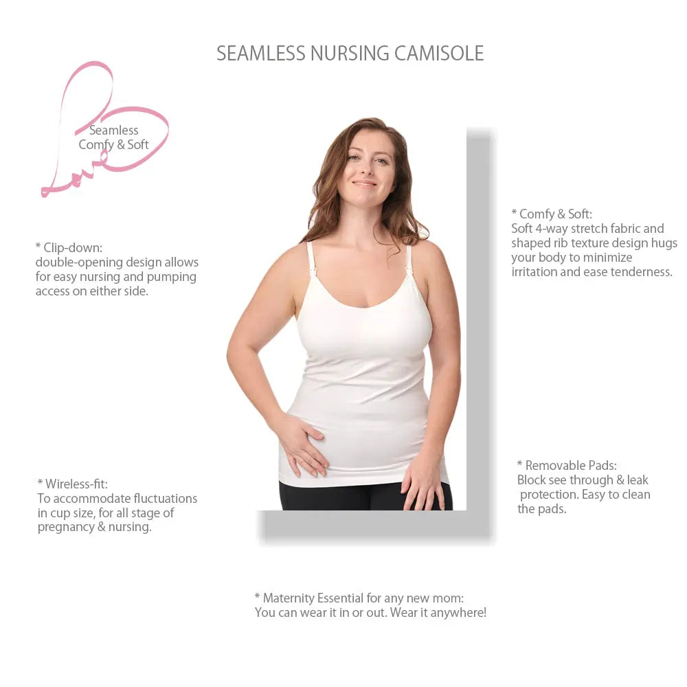 Under Control | Maternity Camisole 3 Pack white-White-White Under Control