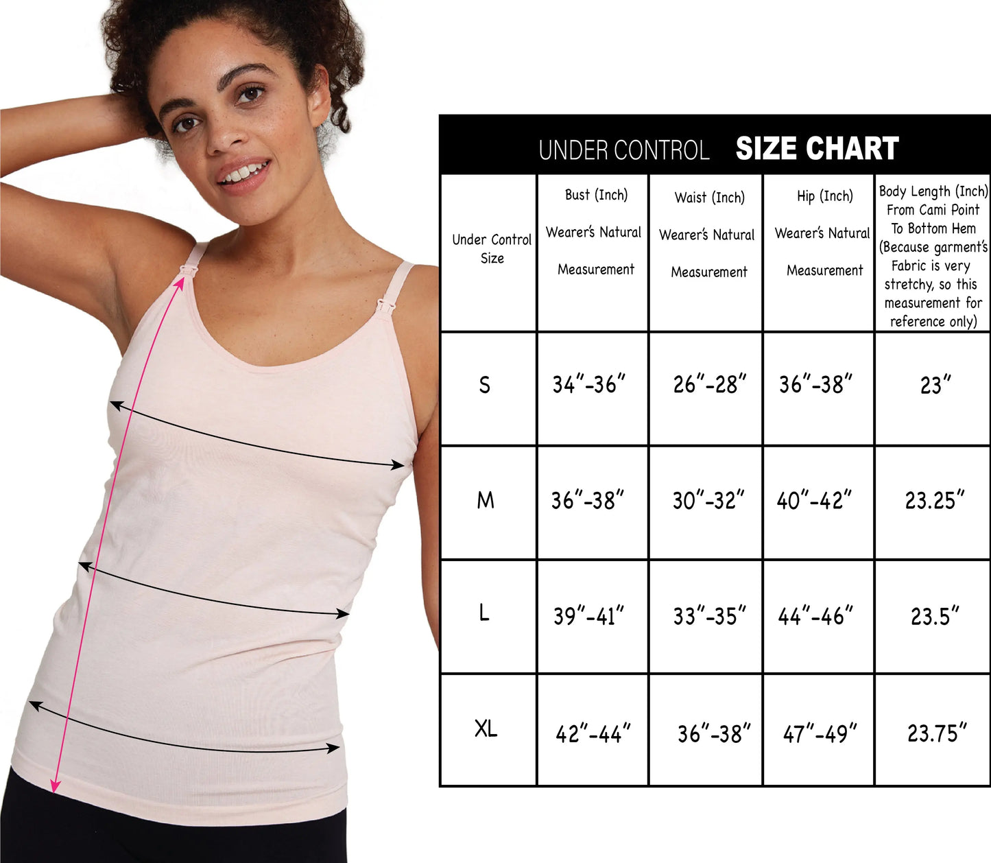 Under Control | Maternity Camisole 3 Pack white-White-White Under Control