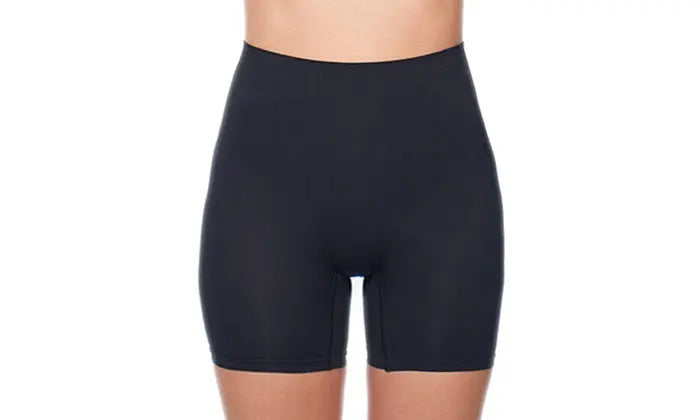 Under Control| 2 Pack Women's Stretchable Soft Tummy Shaping Boy shorts (Black/Nude) Under Control