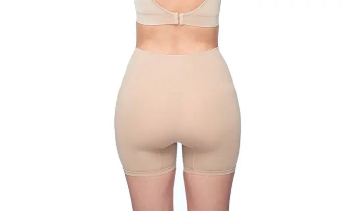 Under Control| 2 Pack Women's Stretchable Soft Tummy Shaping Boy shorts (Black/Nude) Under Control