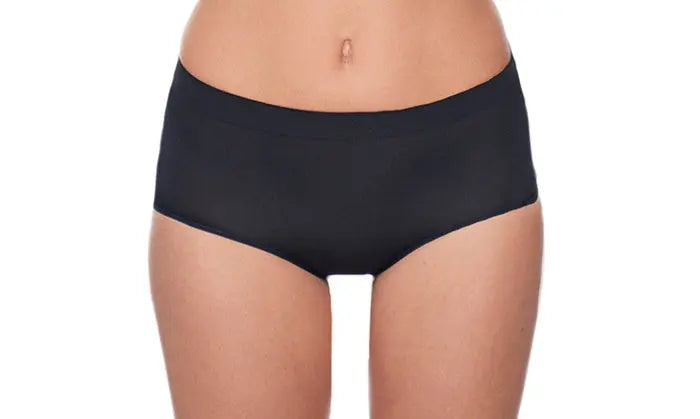 Under Control x Jilla Intimate |4 Pack Women's Breathable Solid Color Briefs Panty Underwear Under Control
