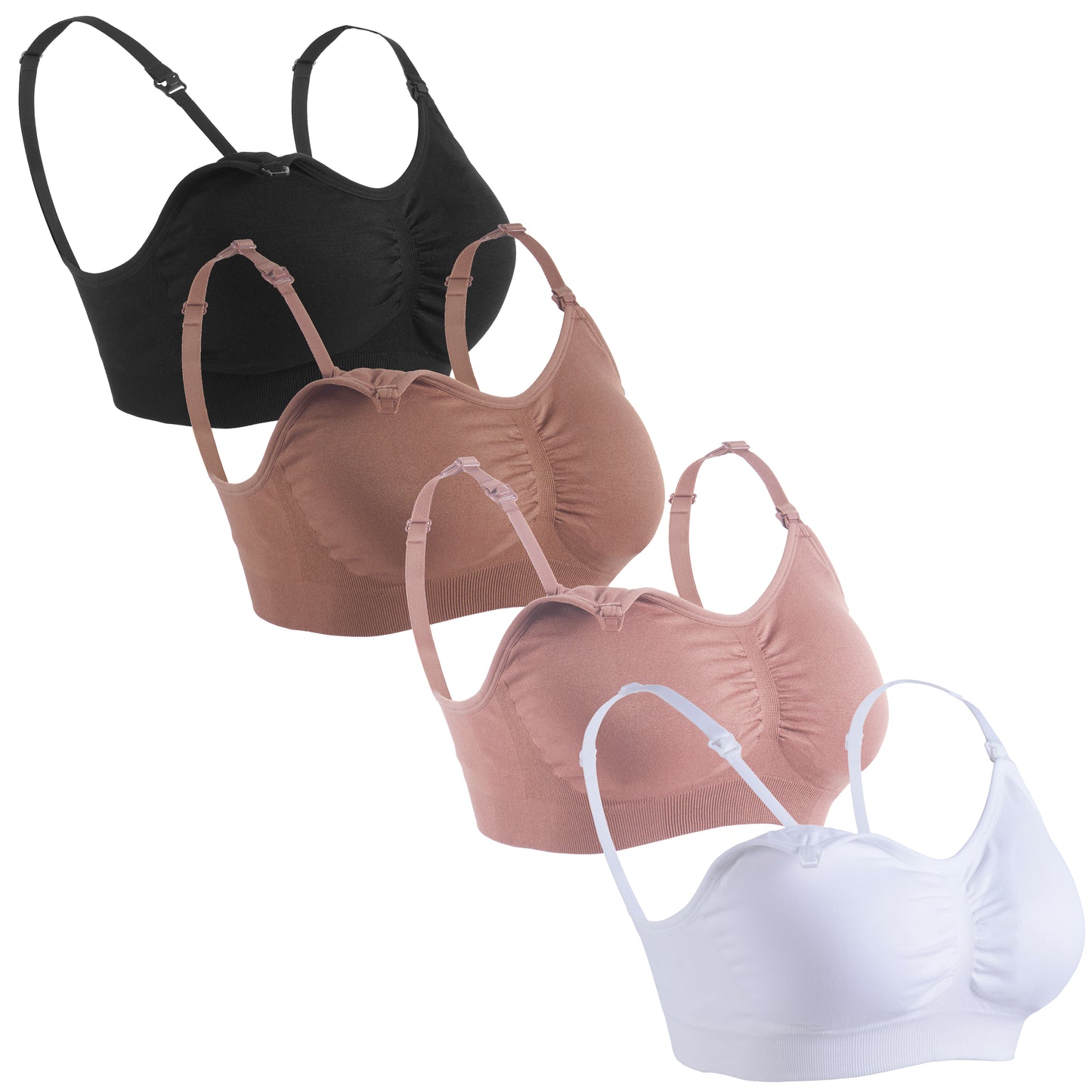 Classic Nursing Bra – Comfortable, Soft Support & Easy Nursing Access