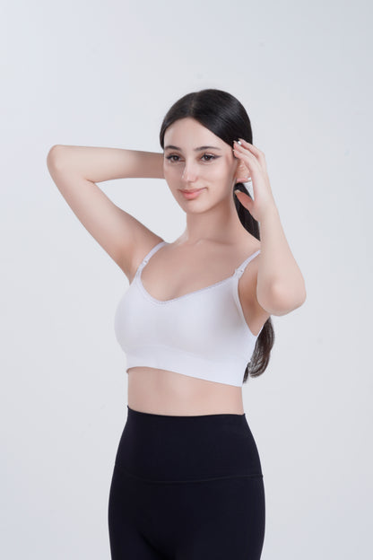 Classic Lace Trim Nursing Bra Packs – Easy Feeding & All-Day Comfort