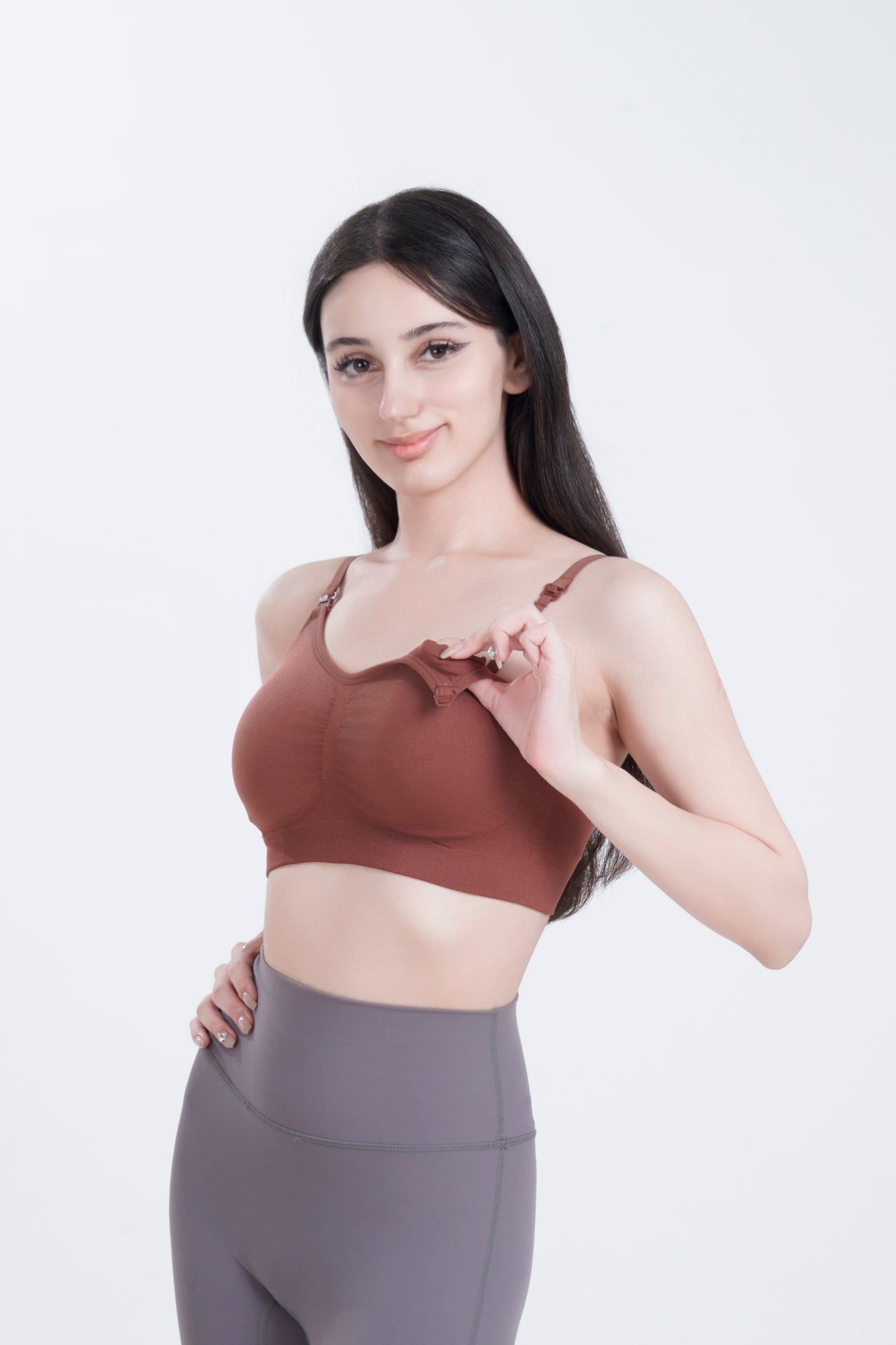 Classic Nursing Bra – Comfortable, Soft Support & Easy Nursing Access