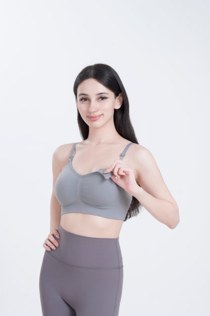 Classic Nursing Bra – Comfortable, Soft Support & Easy Nursing Access