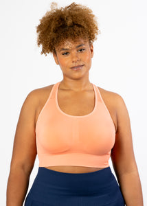 Women's Plus Size Wire free Active Seamless Sports Bra