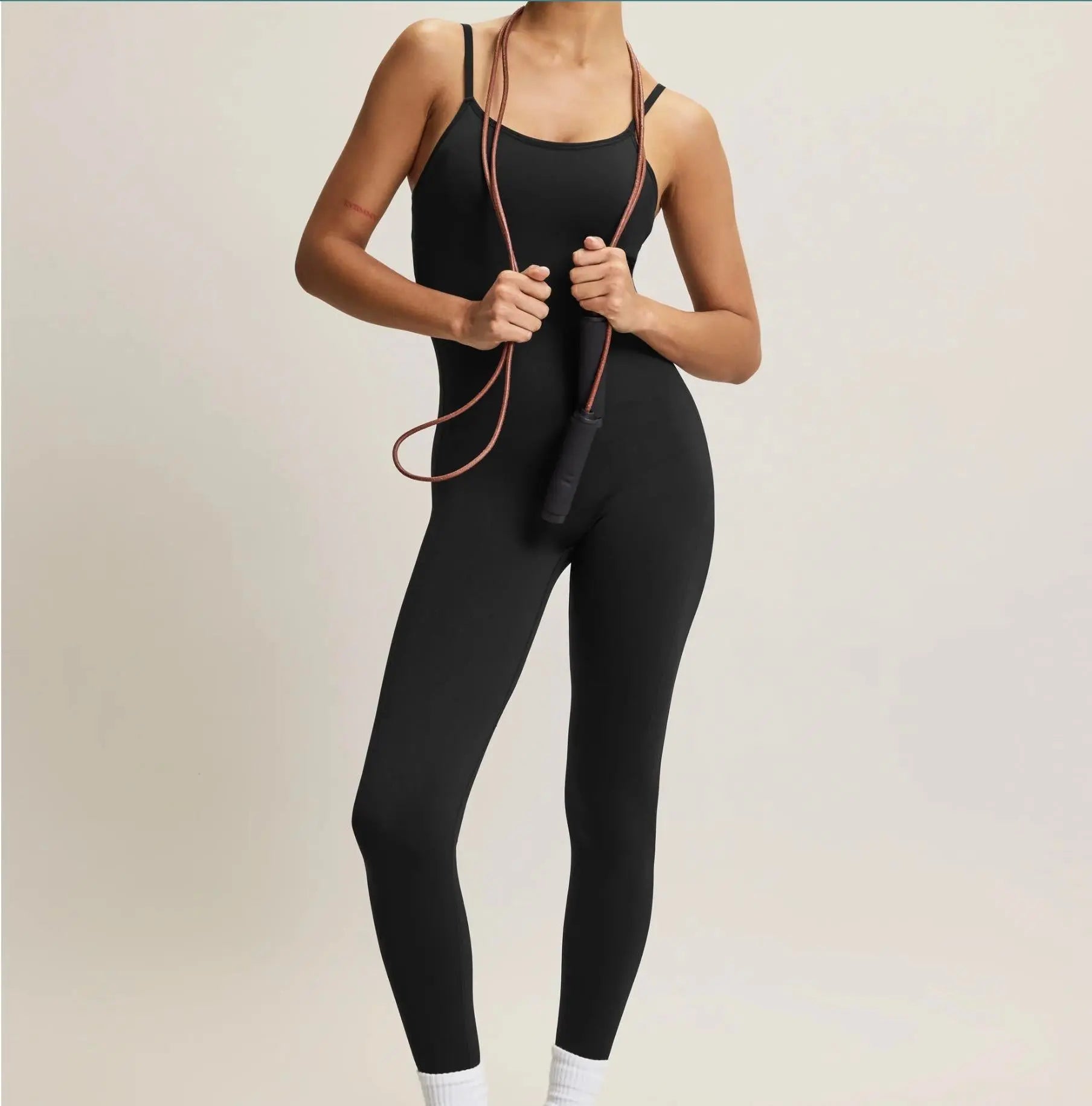 Jilla Active | DYNAMIC MOTION ALL IN ONE - Cross-Back Adjustable Strap Bodysuit Jilla Active