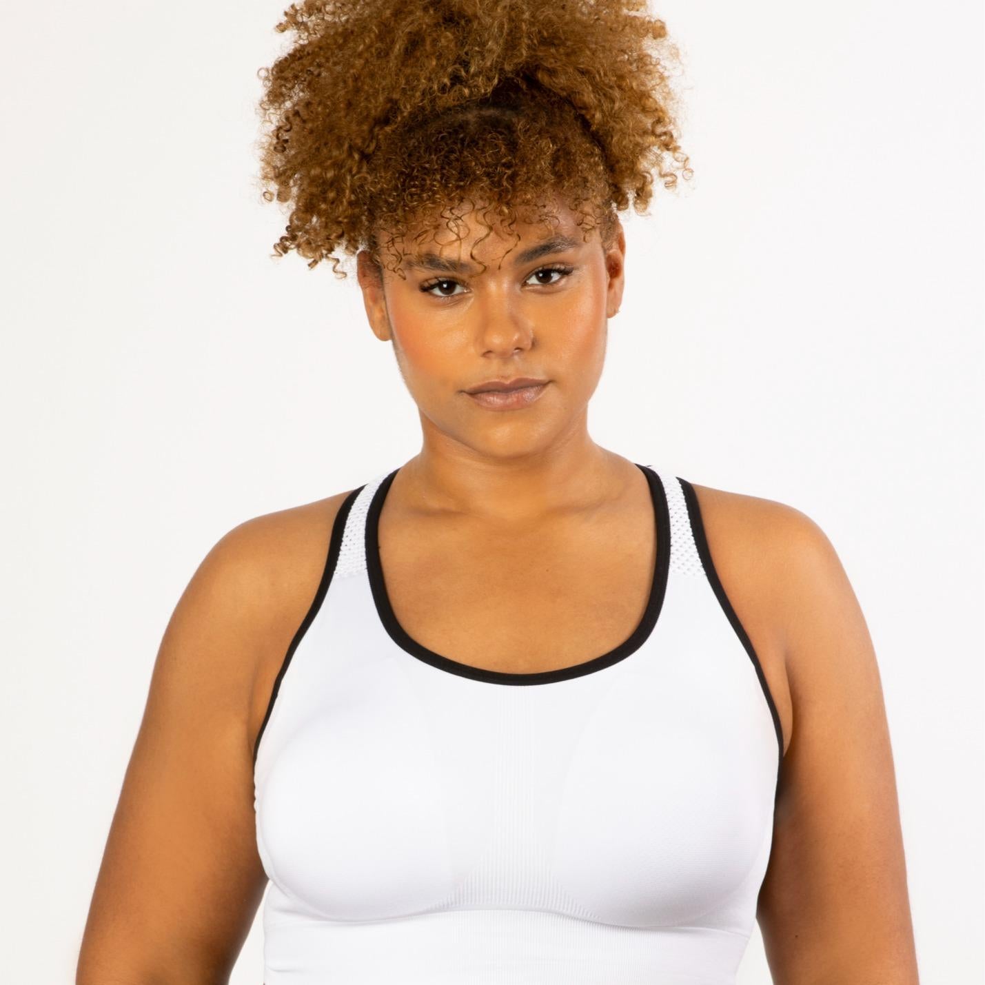 Women's Plus Size Wire free Active Seamless Sports Bra