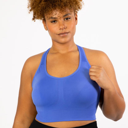 Women's Plus Size Wire free Active Seamless Sports Bra