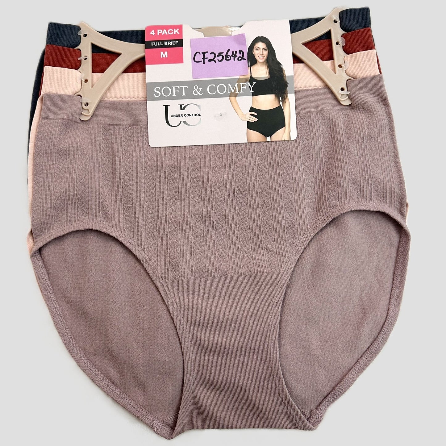 4-Pack Multi-Colored Full Briefs