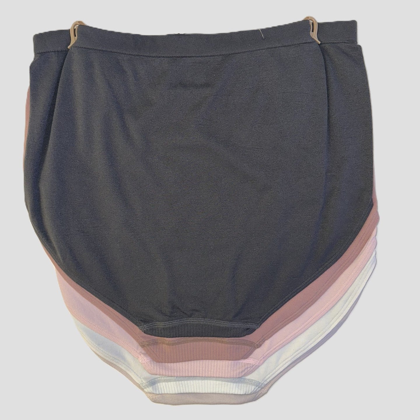 Plus Size Everyday Comfort 5-Pack Briefs - Blush & Basics Collection