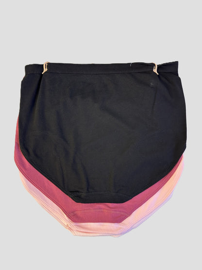 Plus Size Everyday Comfort 5-Pack Briefs - Rosy Hues Collection