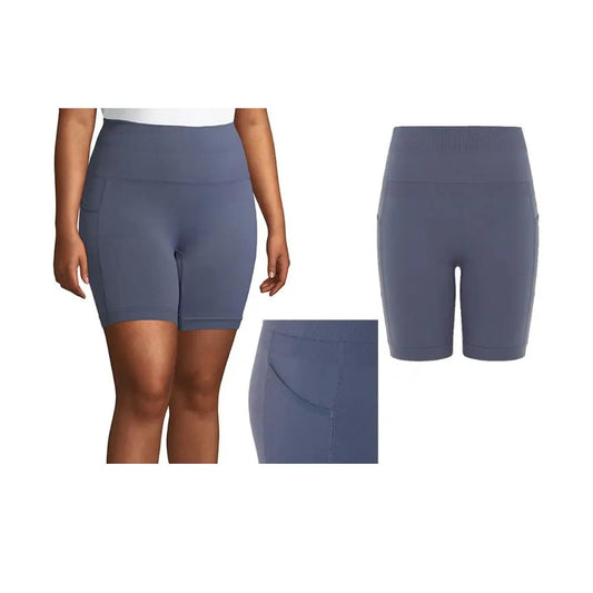 Women's High Waist Biker Shorts Under Control