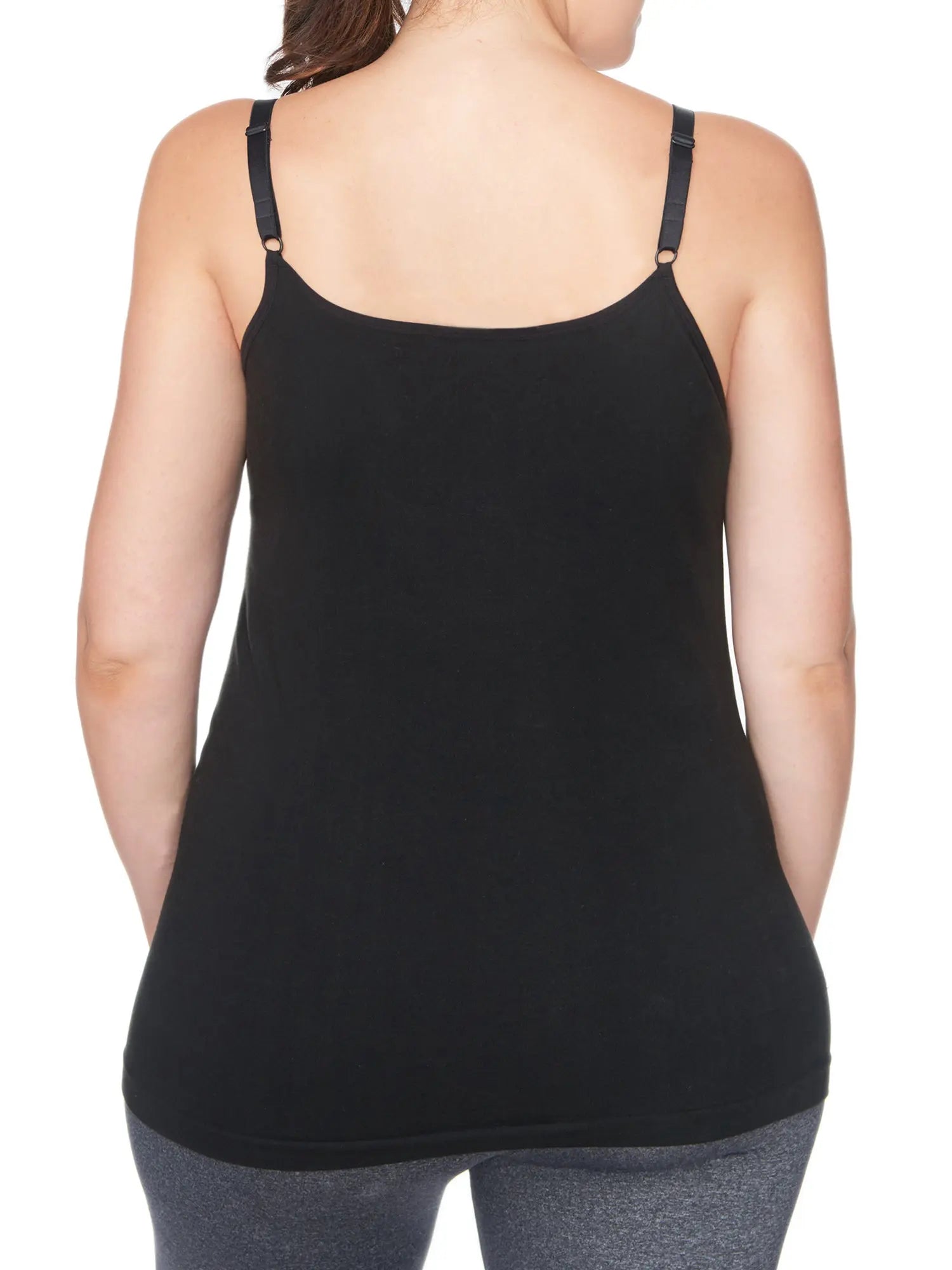 Women's Plus Front zip twin set Cami Under Control