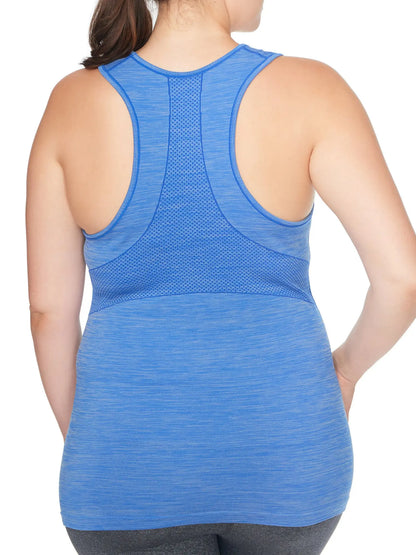 Women's Plus Racer Back Tank Under Control