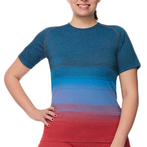 Women's Plus Active Short Sleeve Raglan T-shirt