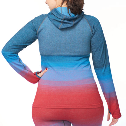 Women's Plus Active Zip-Front Hooded Jacket Under Control