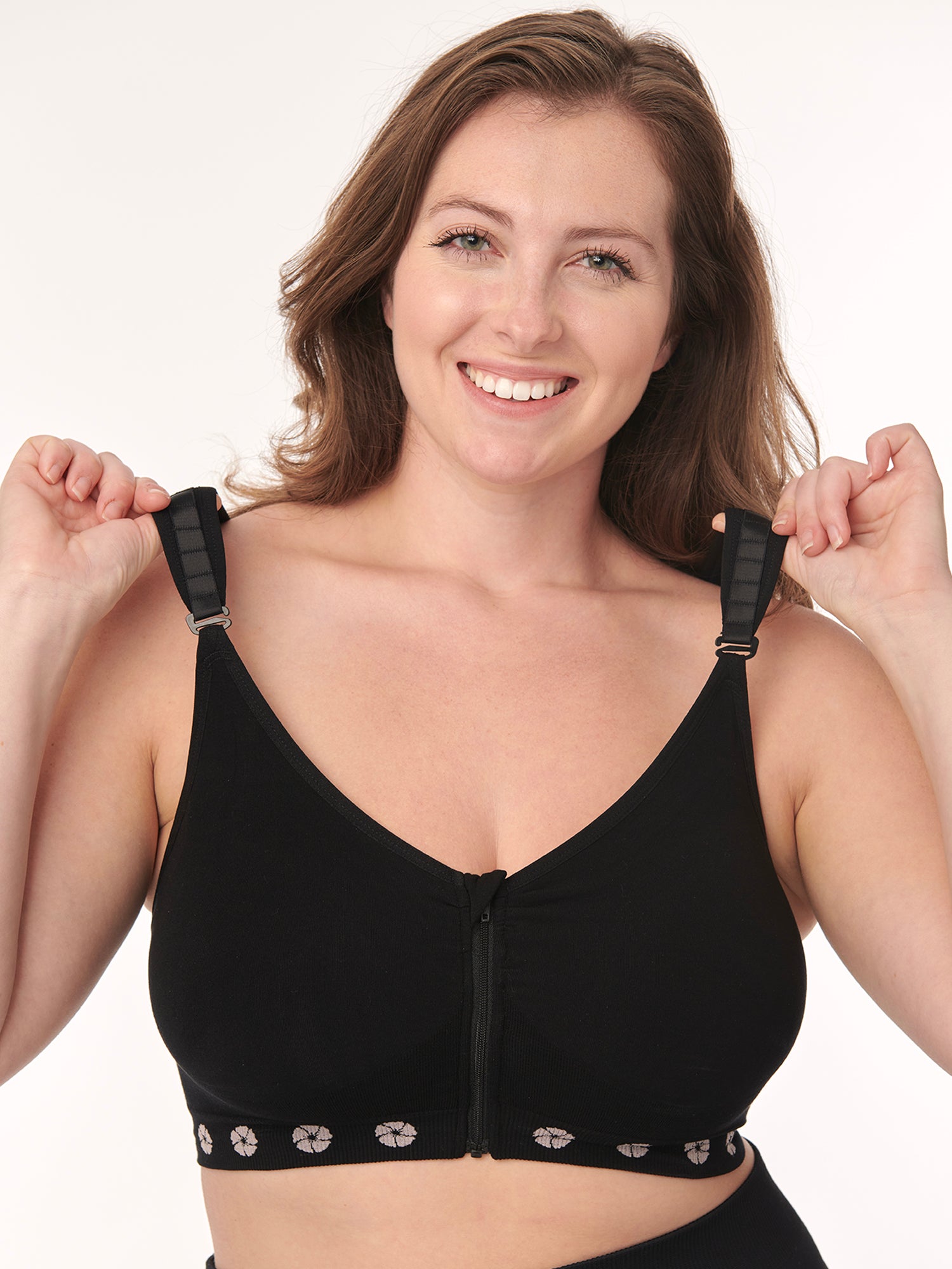 Post Surgical Bamboo Bra --- Black – Under Control