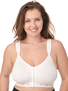 Under Control | Post-Surgical Bamboo bra in White