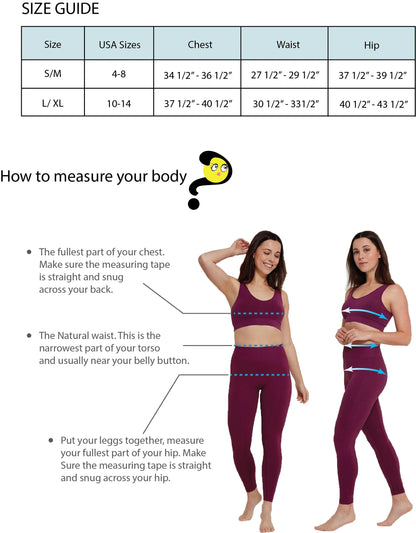 FlexMove Seamless Activewear Set – Crop Top & High Waisted Leggings