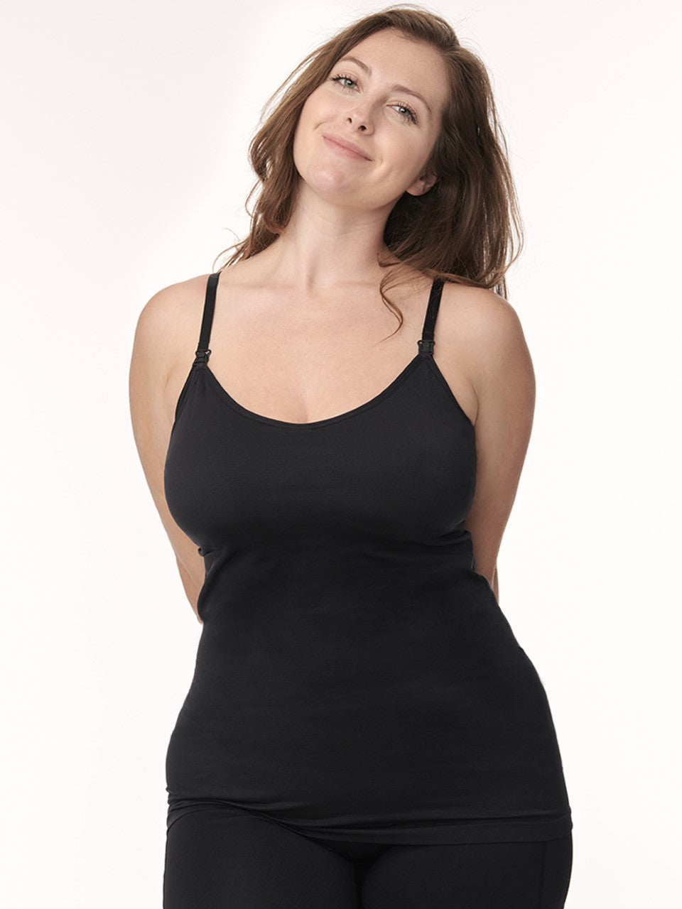 Maternity Nursing Camisole with Built-In Bra, Style 4957